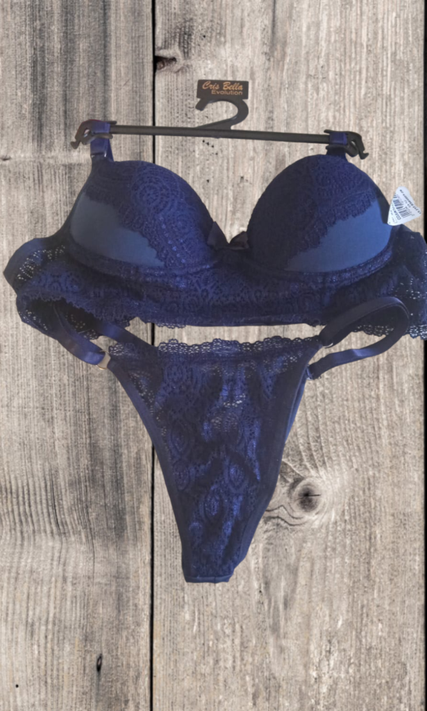 conjunto lingerier luxo: tamanho M